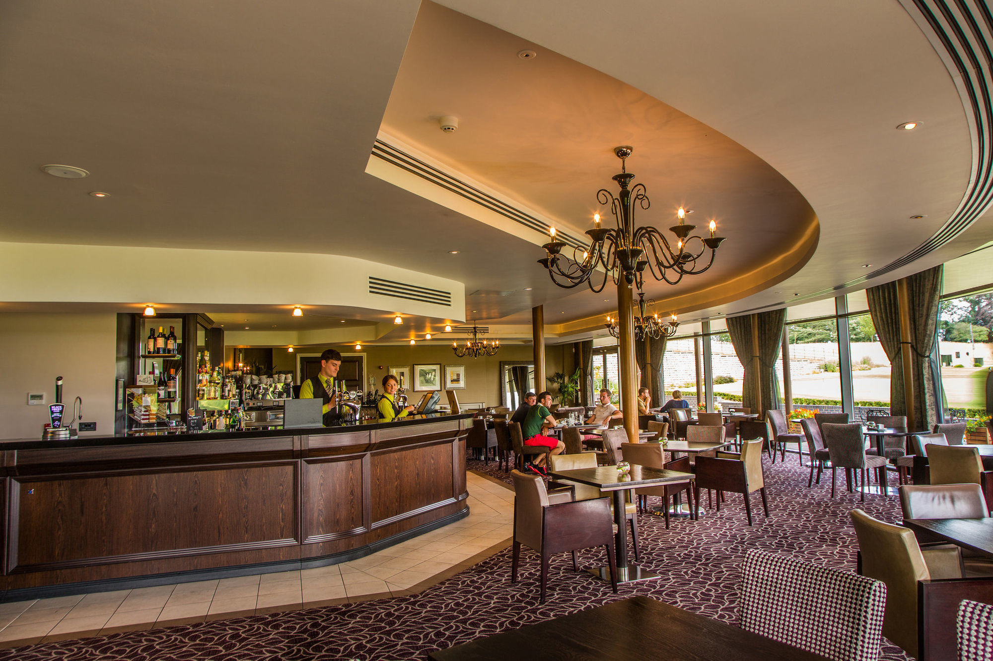 Rockliffe Hall Hotel Golf & Spa Дарлінгтон Ресторан фото